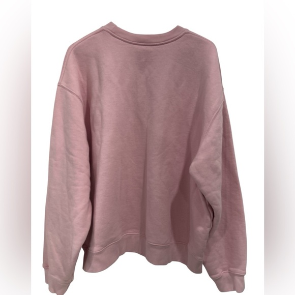 SET ACTIVE Light Pink Heavy Crew Neck Sweatshirt - Size Large - Picture 2 of 8